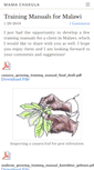 Mobile Screenshot of mamachakula.com