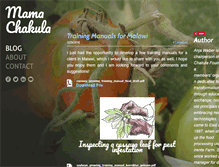 Tablet Screenshot of mamachakula.com